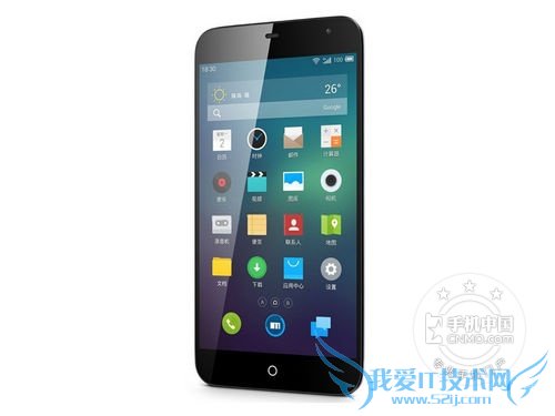 图为魅族MX3 正面