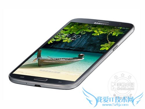 图为三星I9200 正面