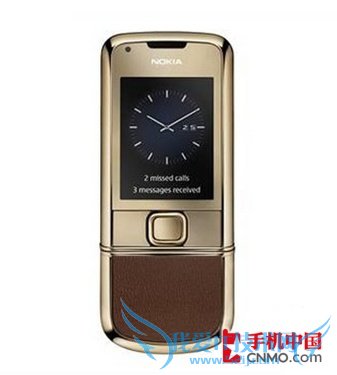 图为 诺基亚8800a黄金版