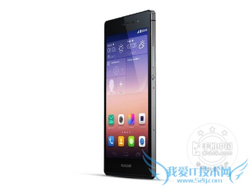 图为:华为Ascend P7 侧面