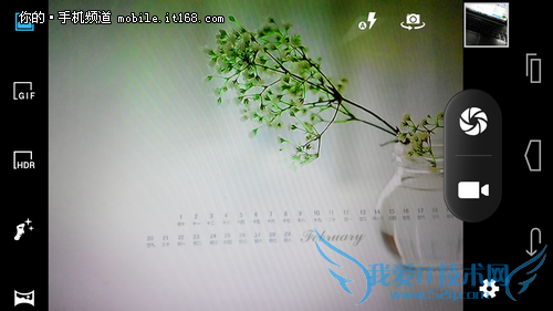 ▲富可视M310采用了原生拍照界面