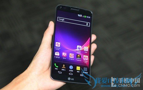 LG G Flex正面图