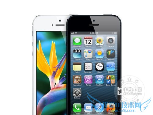 图为:iPhone5 正面图片