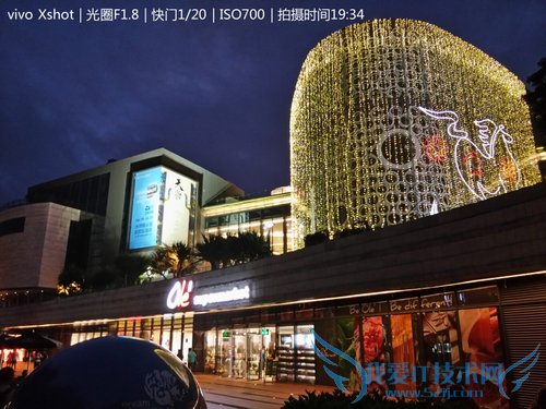 ▲vivo Xshot夜景模式,点击看大图