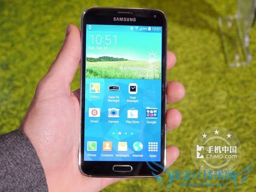 图为 三星GALAXY S5