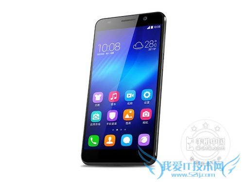 图为:华为 荣耀6 正面图片