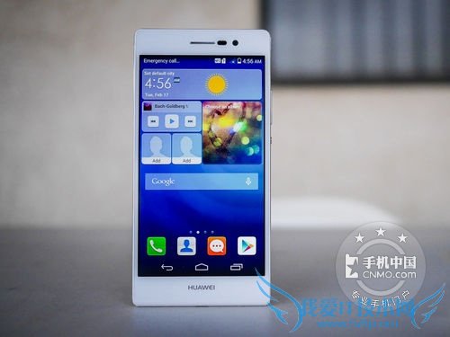 图为 华为Ascend P7 正面