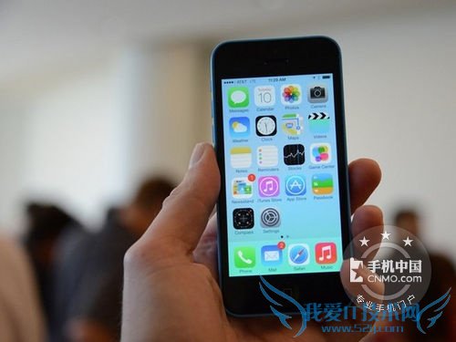 图为 苹果iPhone 5C
