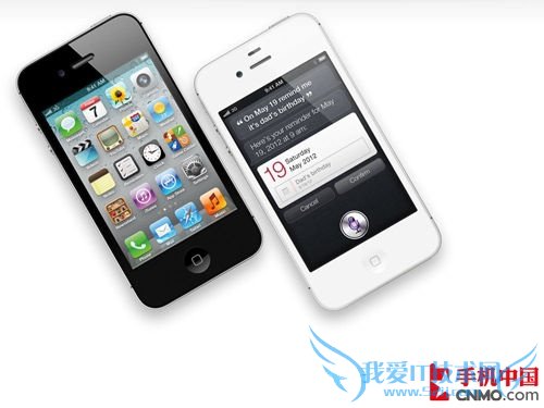 图为 苹果iPhone 4S 正面