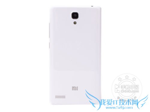 图为:红米Note背面