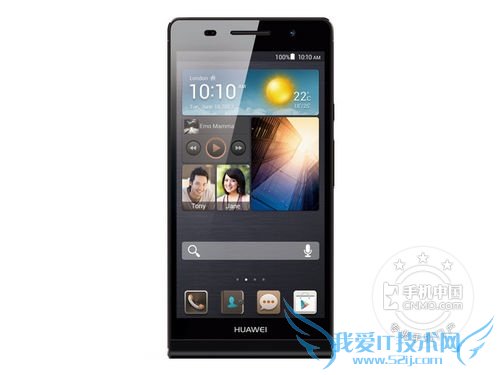 华为 Ascend P6(联通版) 正面图片