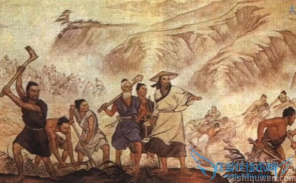 大禹治水图像 大禹治水图像