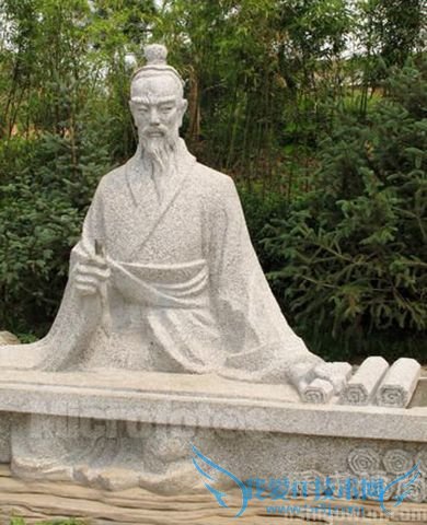 司马迁石雕 司马迁石雕