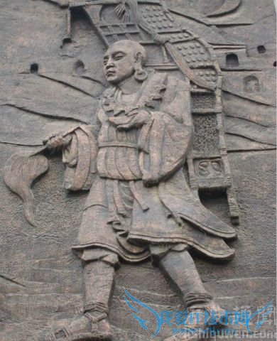 玄奘取经石雕 玄奘取经石雕