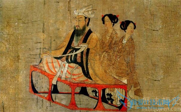 陈后主画像 陈后主画像