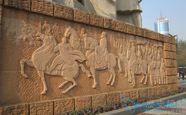 牧野之战的浮雕 牧野之战的浮雕