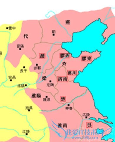 参与叛乱的七国 参与叛乱的七国