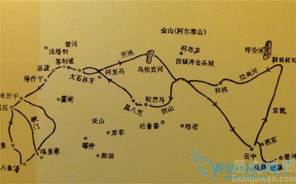 丘处机西行路线 丘处机西行路线