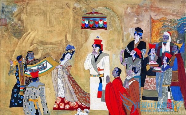 文成公主和松赞干布 文成公主和松赞干布