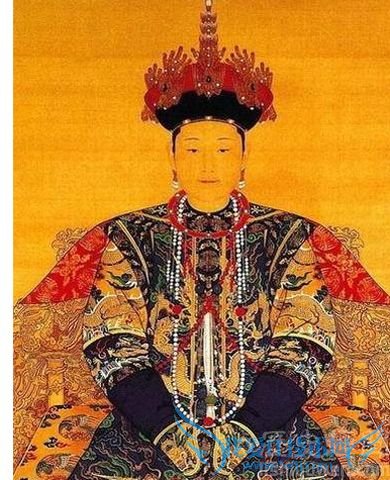 康熙生母佟佳氏画像 康熙生母佟佳氏画像