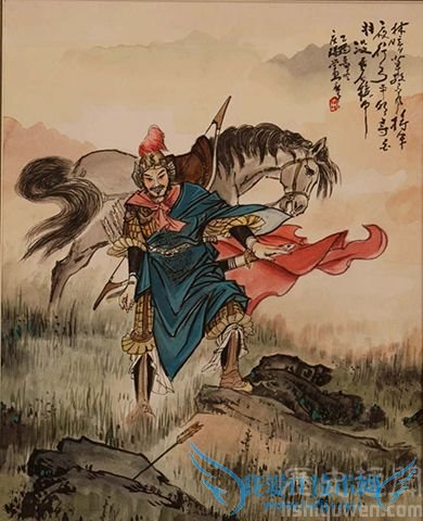 李广画像 李广画像