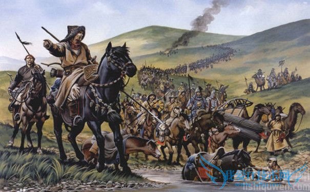 秃发乌孤征战图