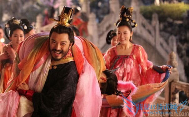 杨广玩宫女图 杨广玩宫女图