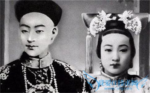 珍妃和光绪皇帝画照 珍妃和光绪皇帝画照
