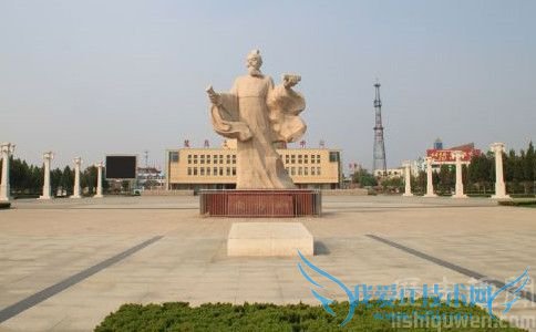 东方朔雕像 东方朔雕像