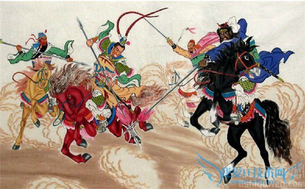 三英战吕布图片 三英战吕布图片