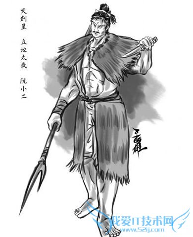 阮小二画像 阮小二画像