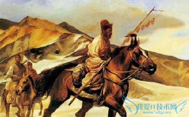 张骞行走于黄沙之中.jpg 张骞行走于黄沙之中.jpg