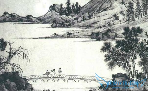 次石湖书扇韵古诗配图 次石湖书扇韵古诗配图