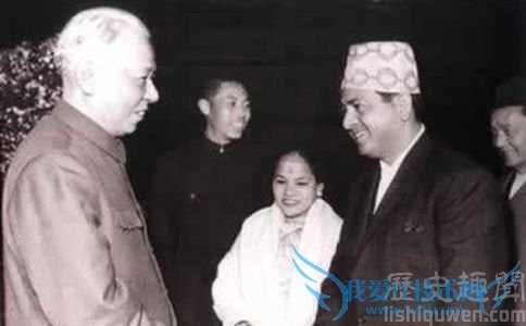 刘少奇主席接见尼泊尔工商 刘少奇主席接见尼泊尔工商