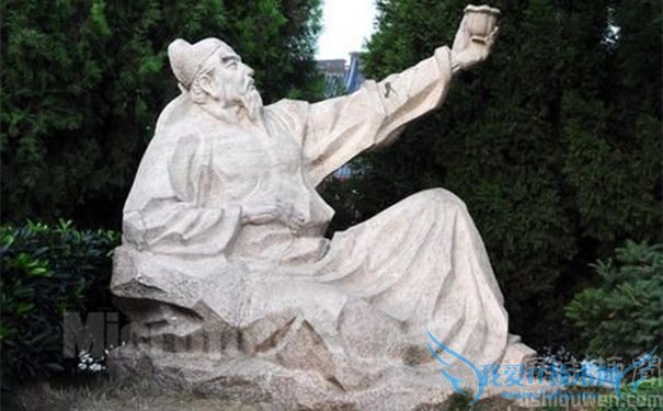李白的雕像 李白的雕像