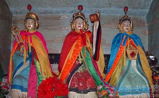 三霄娘娘雕像 三霄娘娘雕像