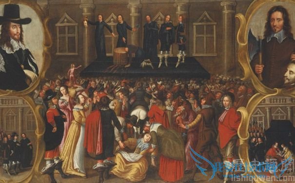 查理一世在怀特霍尔宫外被斩首 查理一世在怀特霍尔宫外被斩首