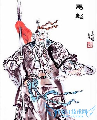 马超画像 马超画像