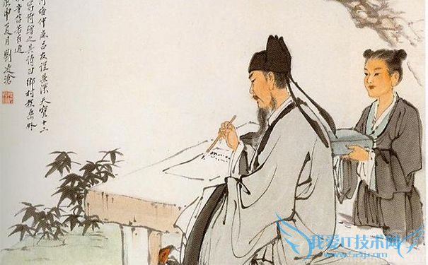 王维形象图 王维形象图