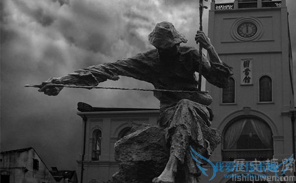 阿炳雕像 阿炳雕像