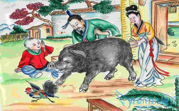 曾子杀猪 曾子杀猪