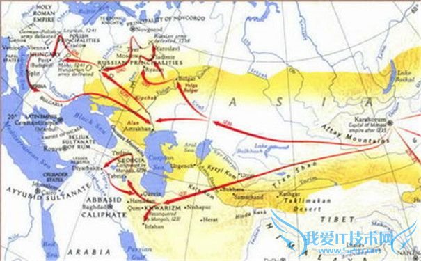 蒙古西征 蒙古西征