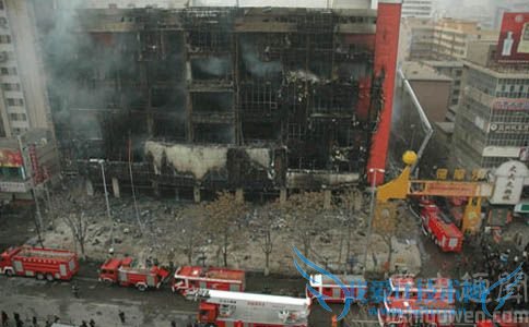 洛阳发生特大火灾过后 洛阳发生特大火灾过后