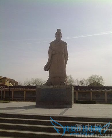 平原君塑像 平原君塑像