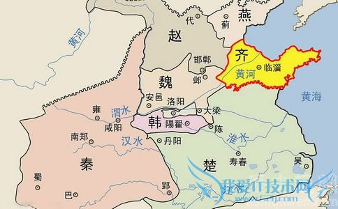 齐国地图 齐国地图