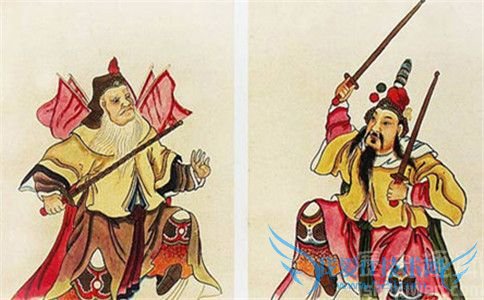 秦叔宝和尉迟恭画照