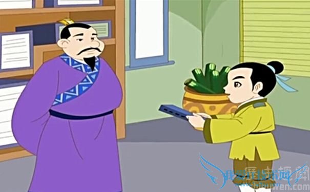 《宋濂借书》漫画 《宋濂借书》漫画