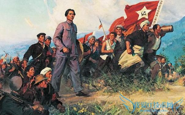 毛泽东秋收起义油画 毛泽东秋收起义油画
