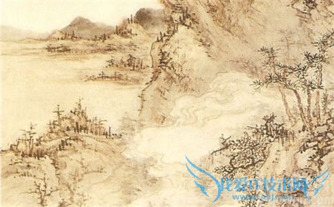 髡残是谁 髡残的书法 髡残的山水画作品欣赏 髡残是谁 髡残的书法 髡残的山水画作品欣赏