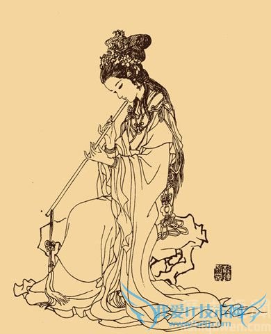 弄玉画像 弄玉画像